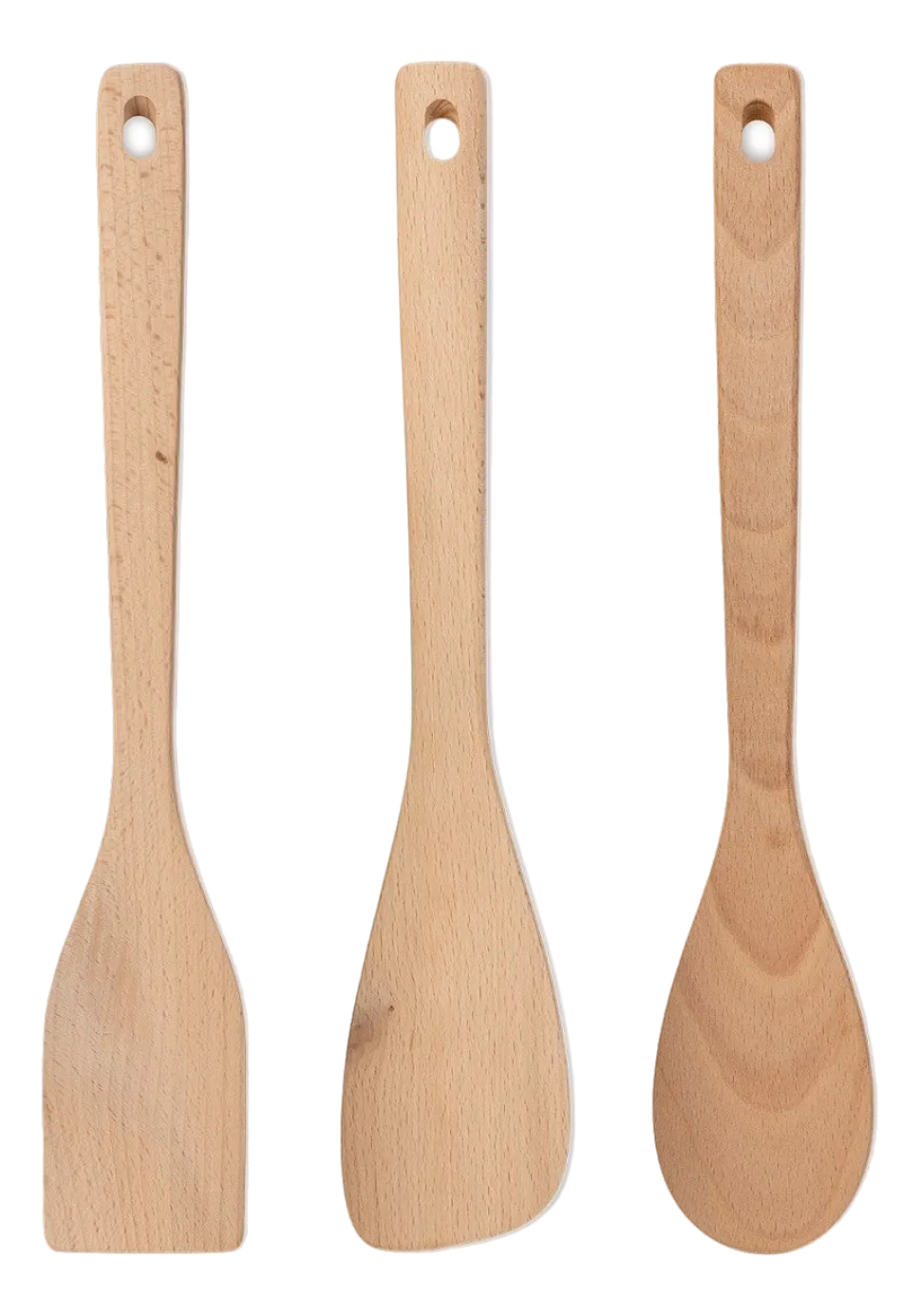 Keukenset Alessi KitchenTools Wood (Set van 3)
