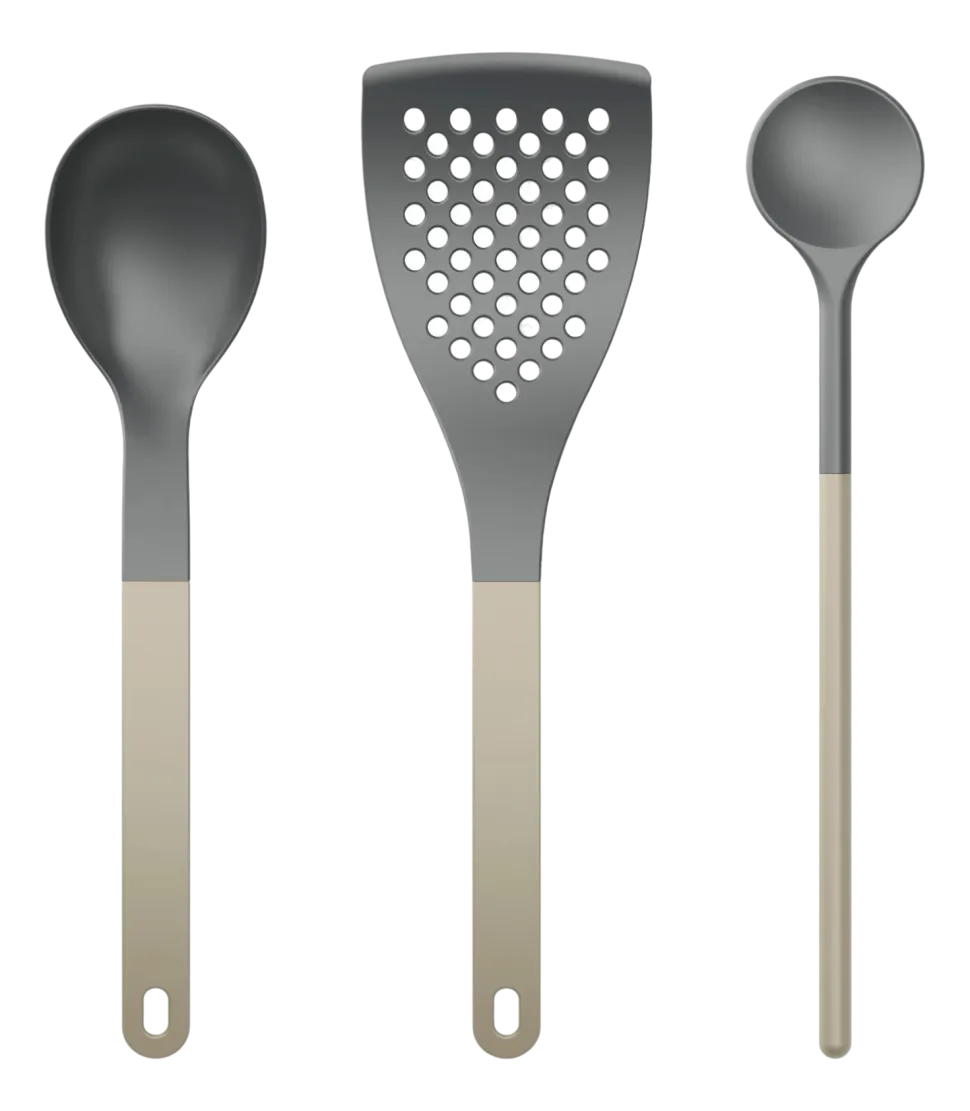 Keukenset Rosti 1 Optima Humus Nylon (Set van 3)
