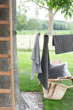 Keukenset Walra Dry Cubes Uni, Stripes & Blocks Off Black (Set van 3)