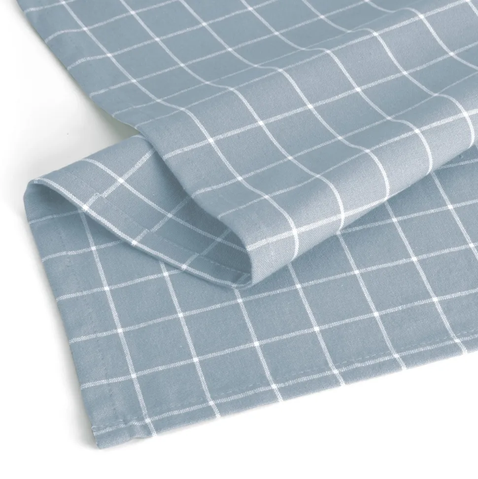 Keukenset Walra Dry Cubes Uni, Stripes & Blocks Jeans Blauw (Set van 3)