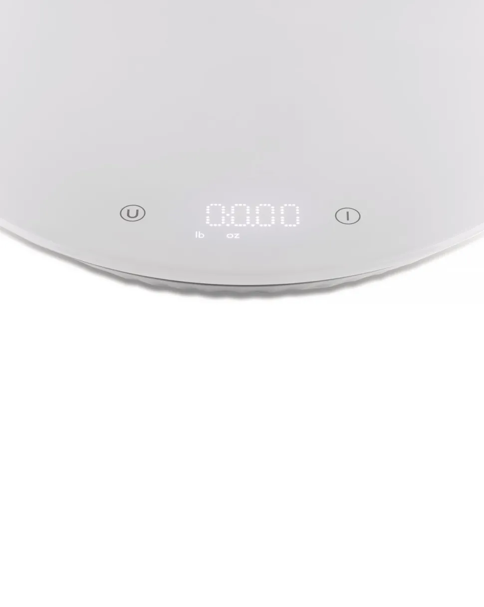 Keukenweegschaal Alessi Plissé Kitchen Scale Black