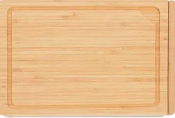 ADE Keukenweegschaal Met Snijplank Bamboe (27,4 x 22,6 x 3,5 cm) Clearance