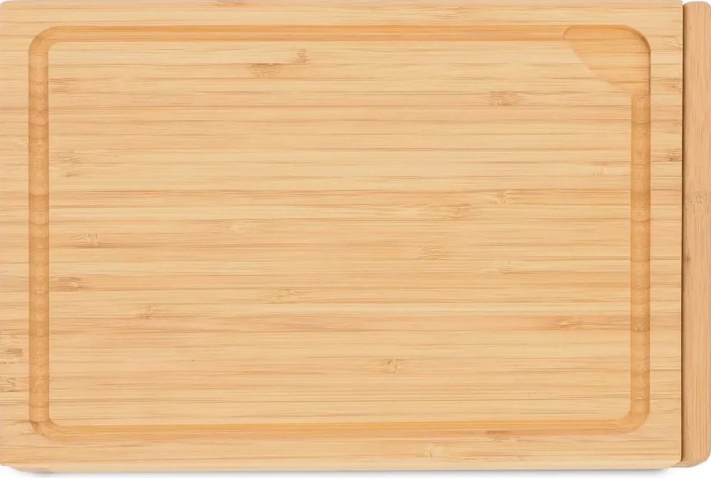 ADE Keukenweegschaal Met Snijplank Bamboe (27,4 x 22,6 x 3,5 cm) Clearance