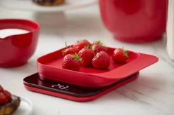 Rosti Keukenweegschaal Mensura Red