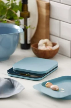 Rosti Keukenweegschaal Mensura Dusty Blue Outlet