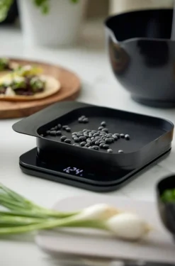 Rosti Keukenweegschaal Mensura Black Hot