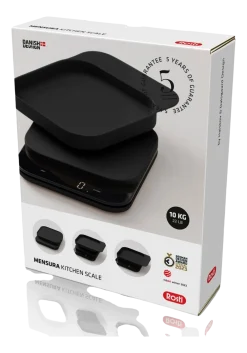 Rosti Keukenweegschaal Mensura Black Hot