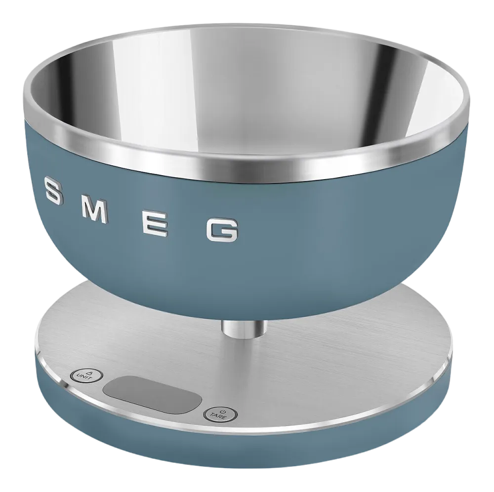 Smeg Keukenweegschaal Digital Collezione KSC01SBMWW Storm Blue Outlet