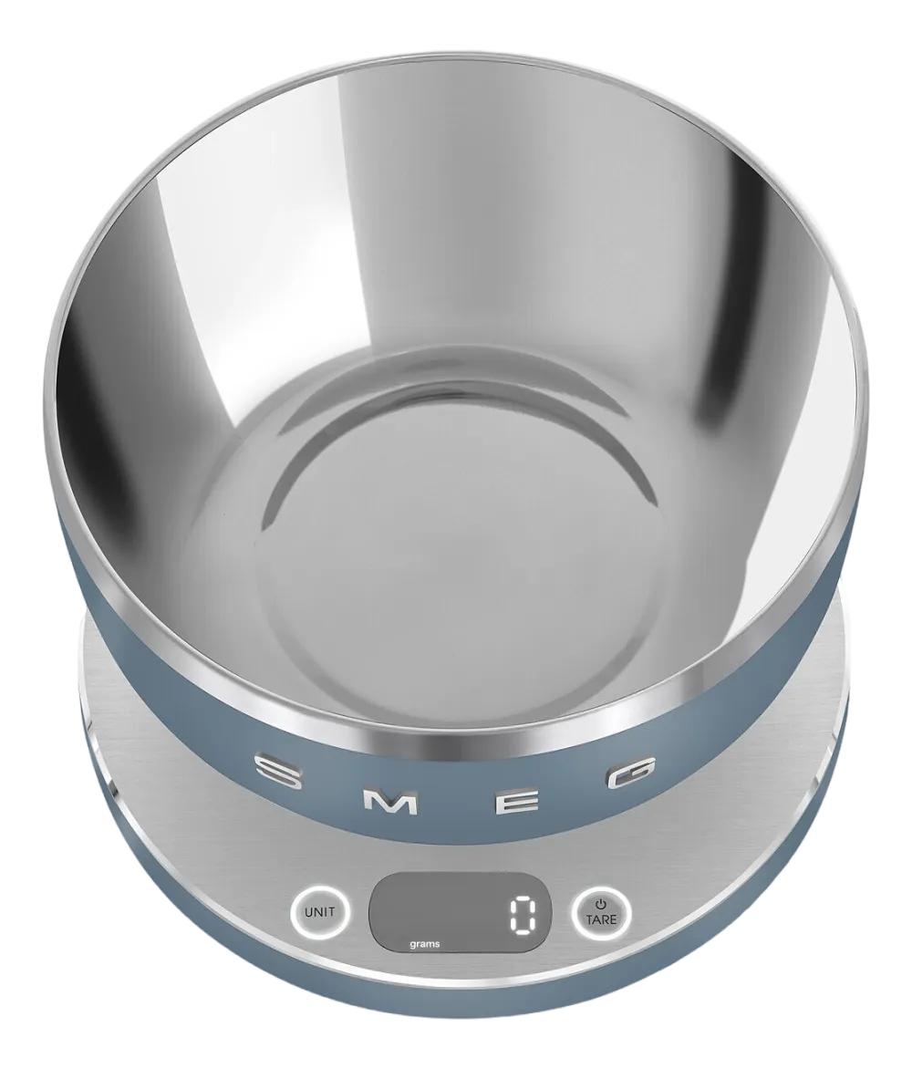 Smeg Keukenweegschaal Digital Collezione KSC01SBMWW Storm Blue Outlet