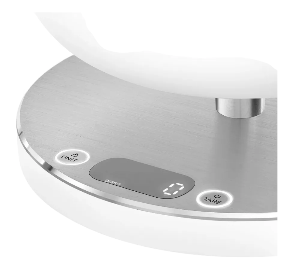 Keukenweegschaal Smeg KSC01WHMWW Mat wit
