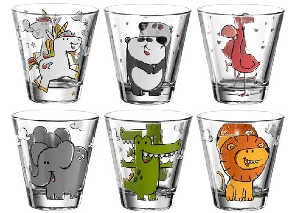 Kinderbeker Leonardo Bambini Assorti (6-Delig)