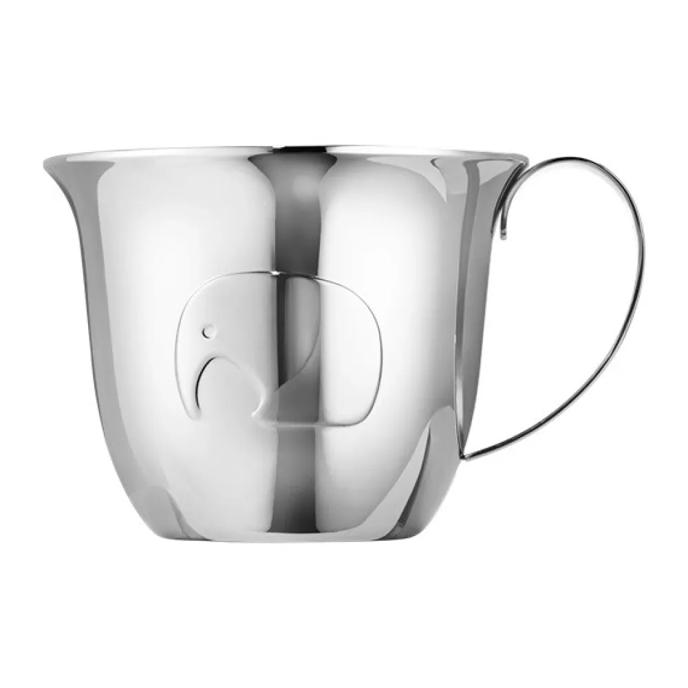 Georg Jensen Kinderbestekset Kids Elephant Ontbijt RVS Glanzend (5-delig) Discount