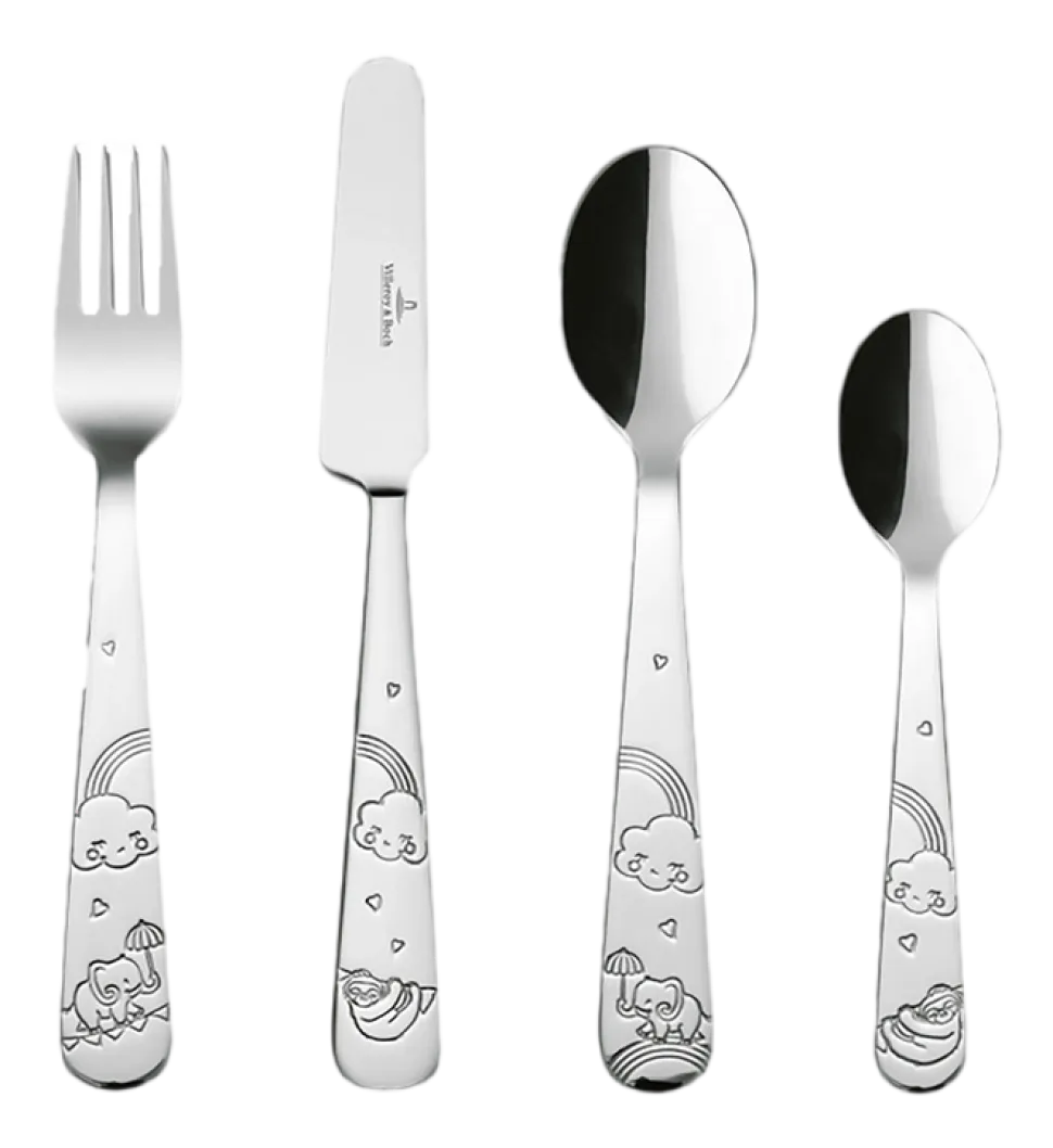 Kinderbestekset Villeroy & Boch Walk like an Elephant Zilver