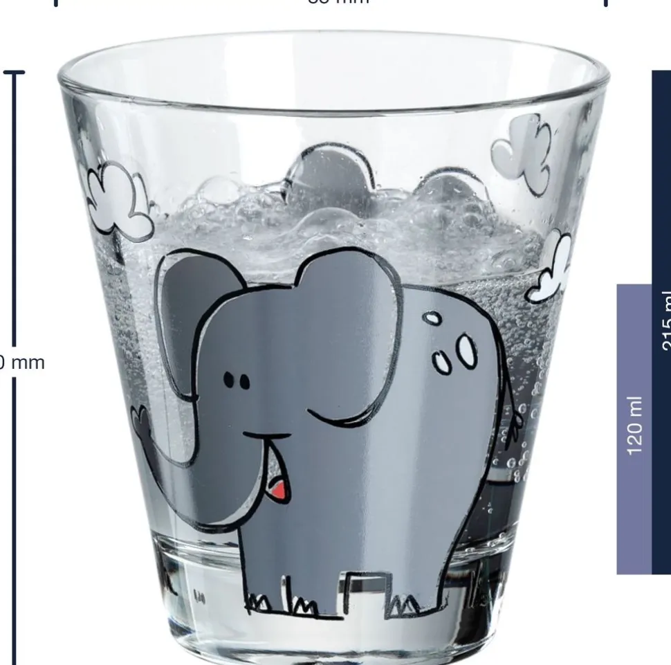 Kinderdrinkset Leonardo Olifant (3-Delig)