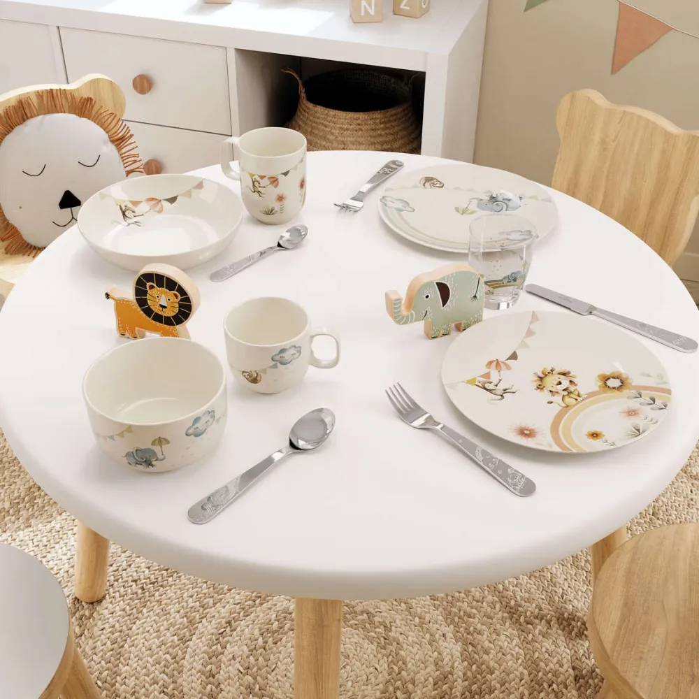 Villeroy & Boch Kindermok Walk like an Elephant Wit 170ml (Set van 6) Hot