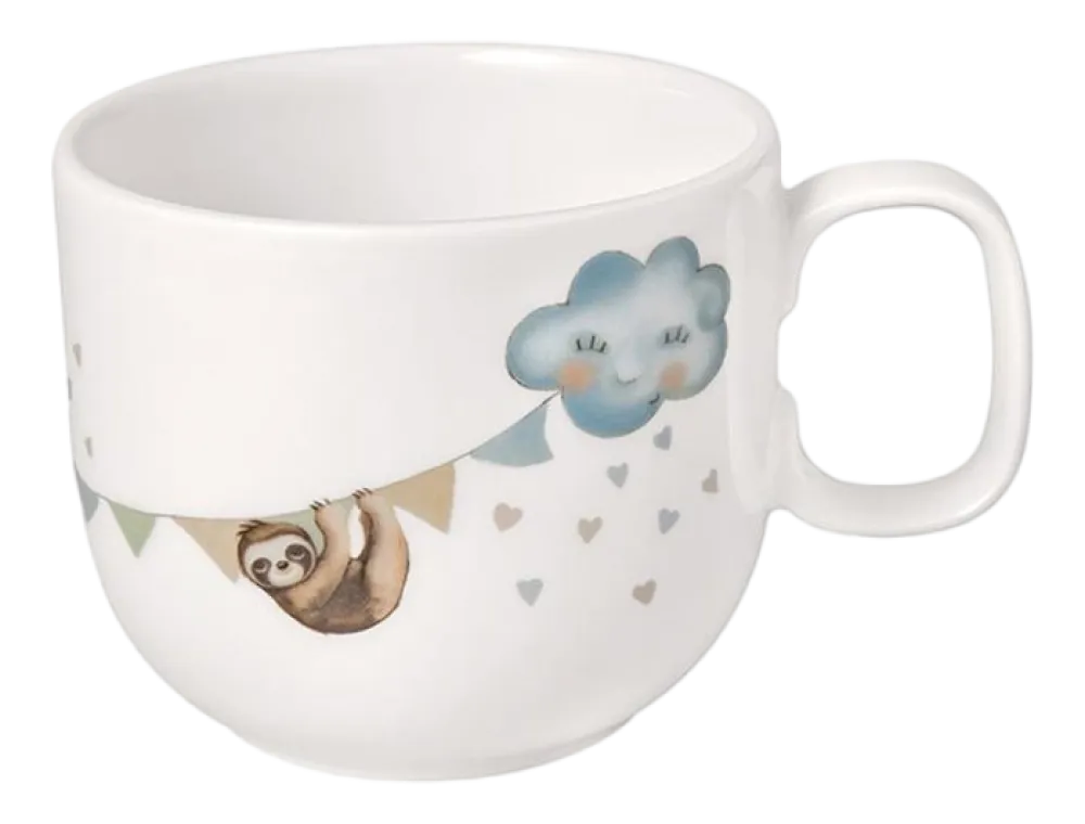Villeroy & Boch Kindermok Walk like an Elephant Wit 170ml (Set van 6) Hot