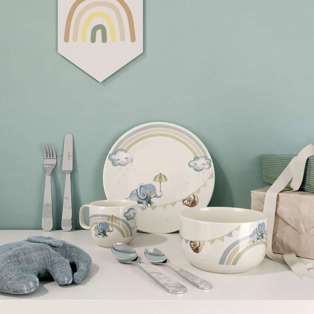 Villeroy & Boch Kindermok Walk like an Elephant Wit 170ml (Set van 6) Hot