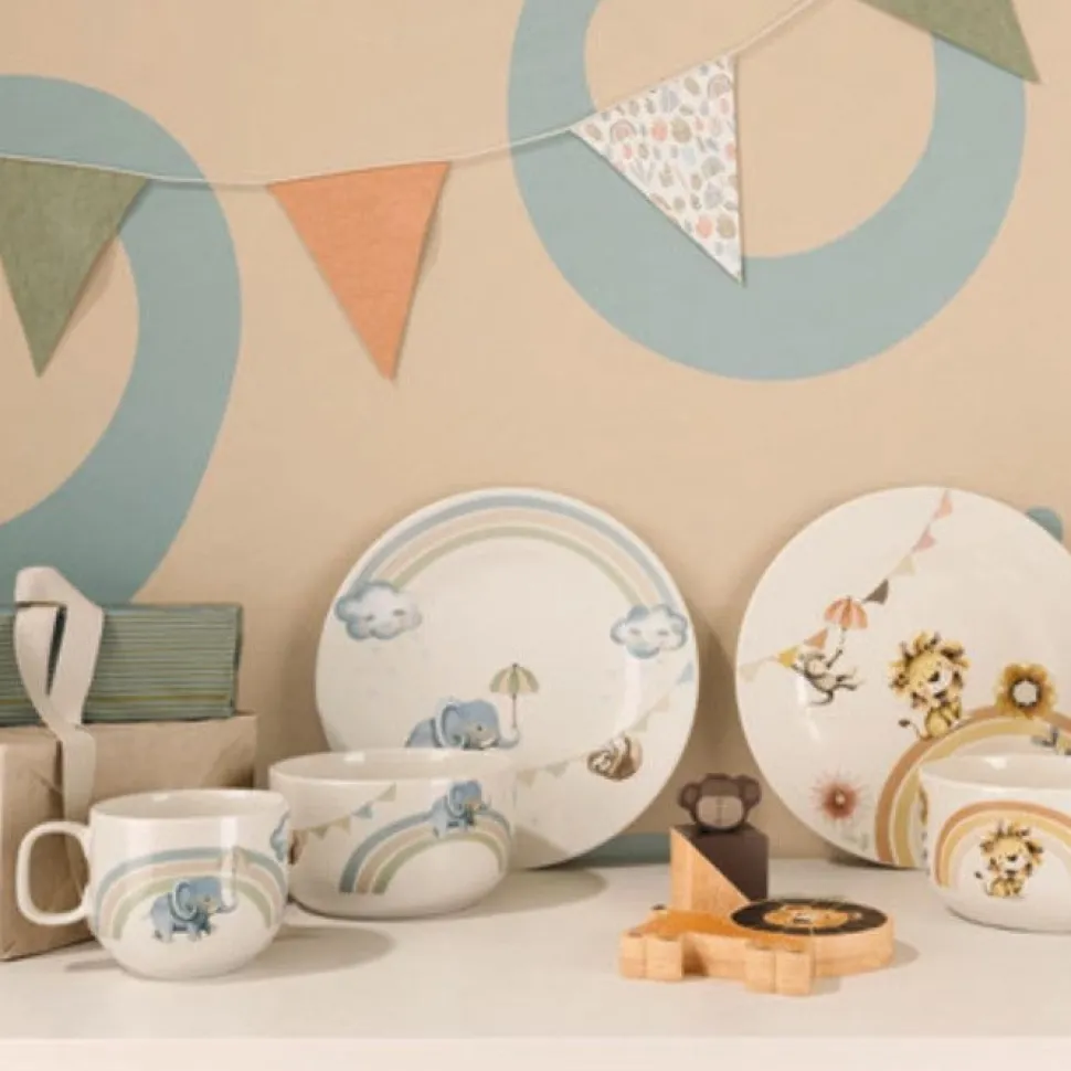 Kinderservies Villeroy & Boch Roar like a Lion Wit (7-delig)