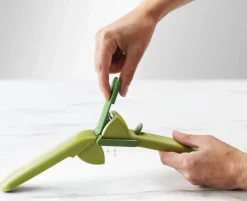 Joseph Joseph Knoflookpers Duo Easy-clean Garlic Press Groen Hot