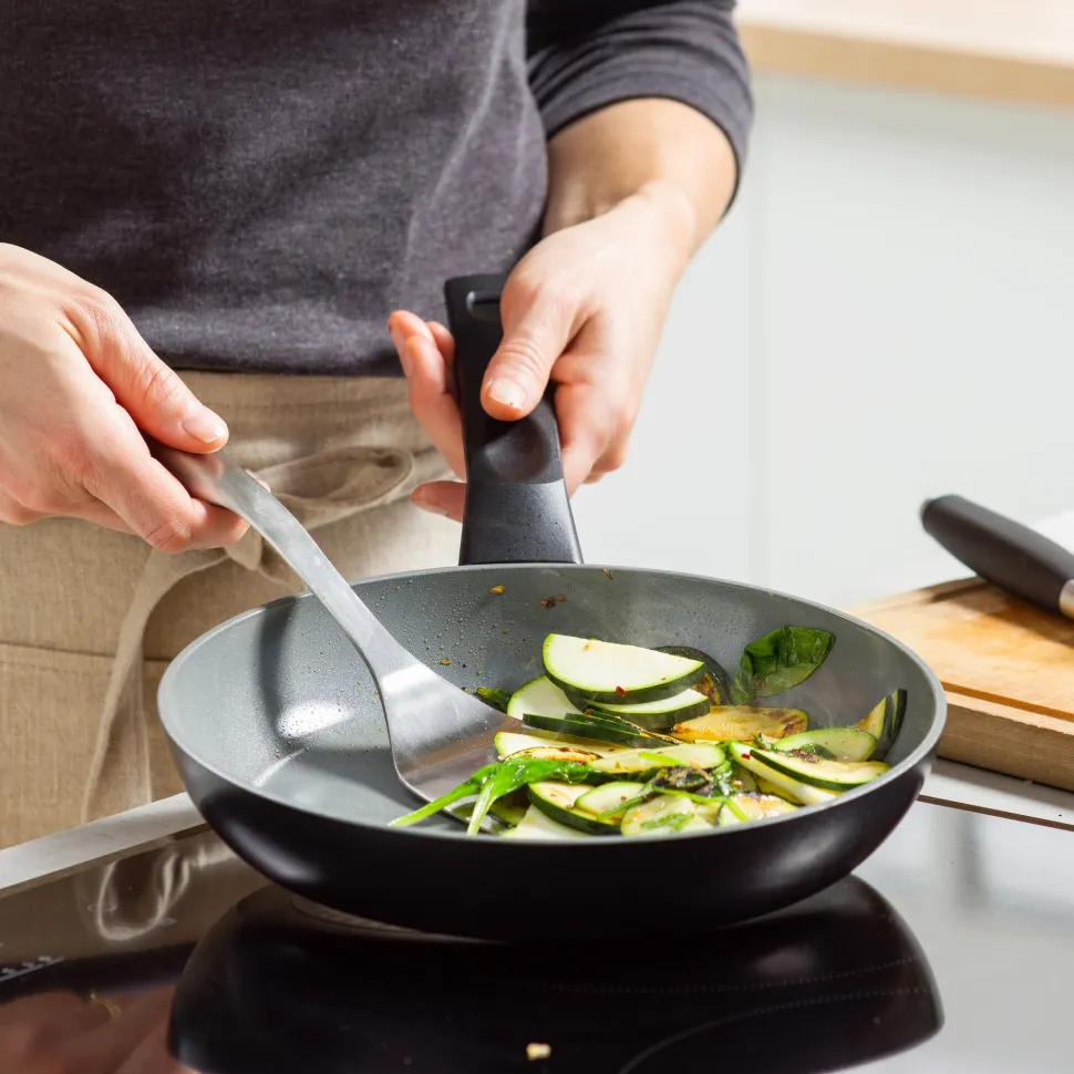 Koekenpan BK Easy Basic Ceramic 24 cm, Induction, Alluminium