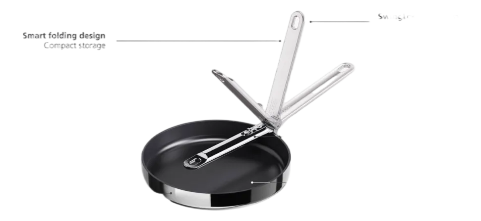 Koekenpan Joseph Joseph Space Steel Non-Stick 24 cm