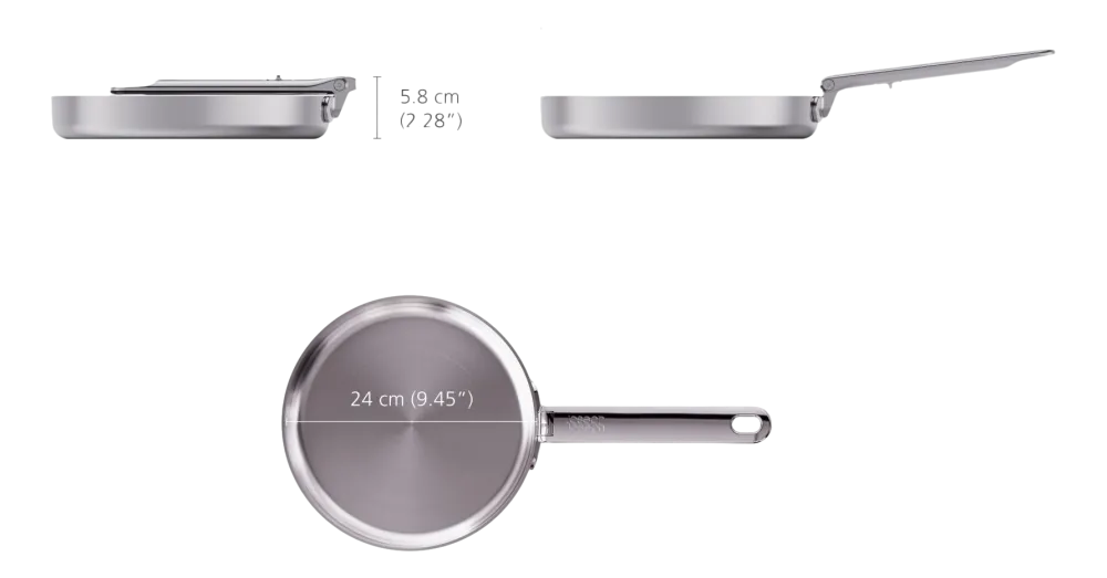 Joseph Joseph Koekenpan Space Steel Discount