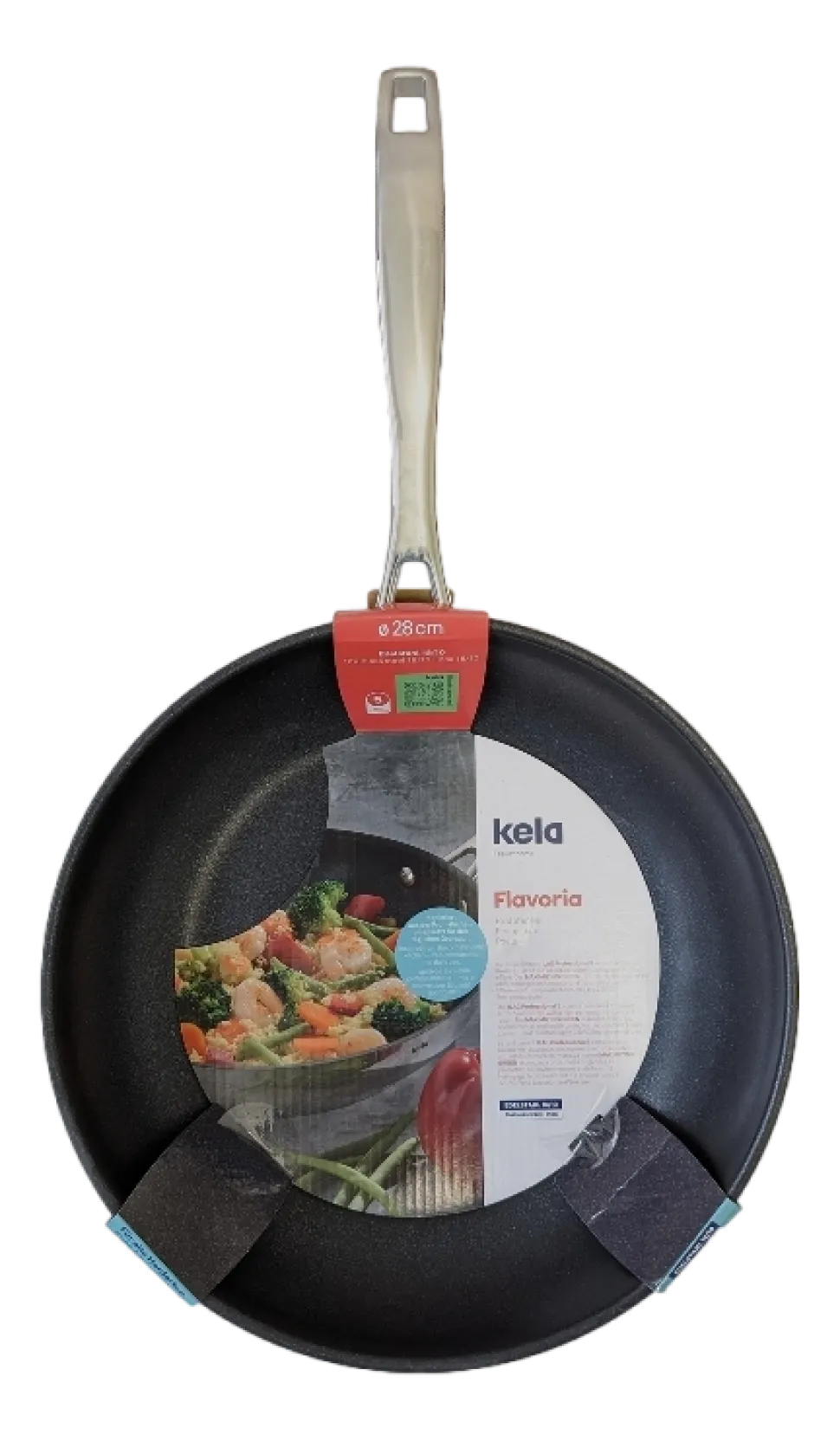 Koekenpan Kela Flavoria Non Stick Zwart 28 cm