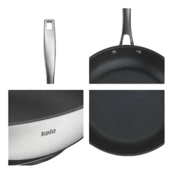 Koekenpan Kela Flavoria Non Stick Zwart 28 cm