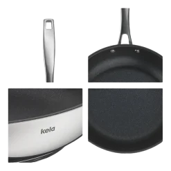 Kela Koekenpan Flavoria Non Stick Zwart 24 cm Outlet