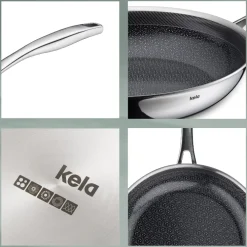 Kela Koekenpan Flavoria Zilver 2025 24 cm New