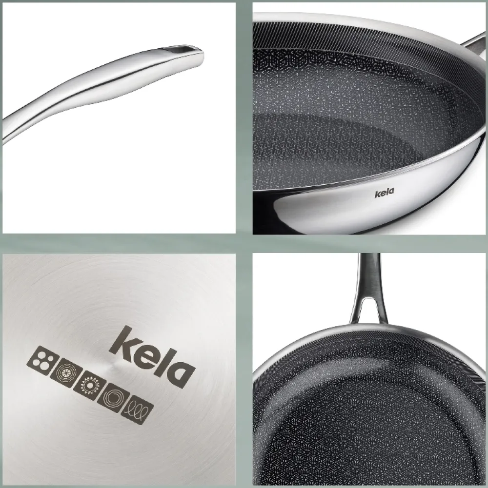Kela Koekenpan Flavoria Zilver 2025 24 cm New