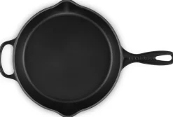 Koekenpan Le Creuset Ronde Hoge Skillet Mat Zwart 26 cm