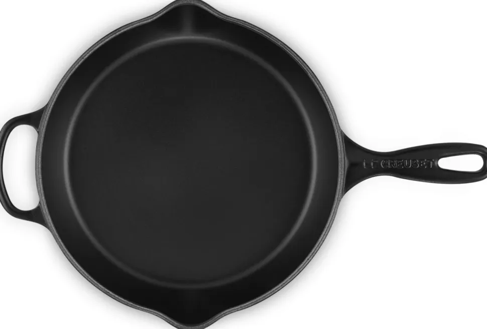 Koekenpan Le Creuset Ronde Hoge Skillet Mat Zwart 26 cm