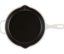 Le Creuset Koekenpan Ronde Hoge Skillet Meringue 26 cm New