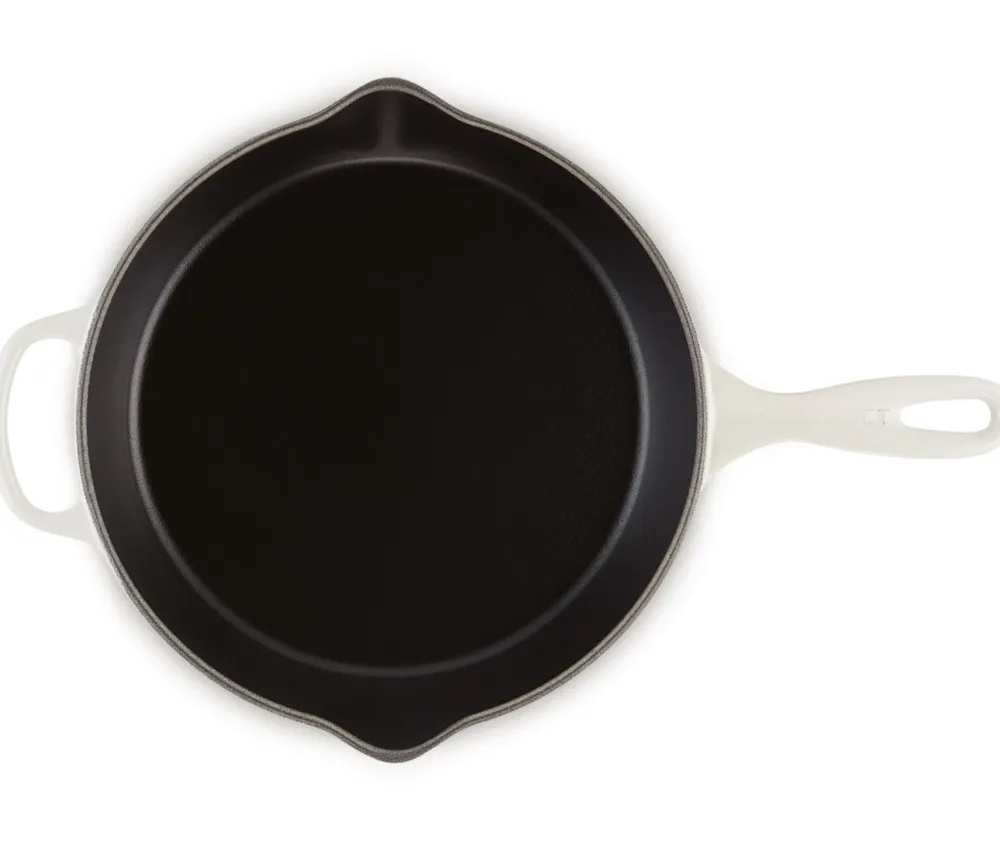 Le Creuset Koekenpan Ronde Hoge Skillet Meringue 26 cm New