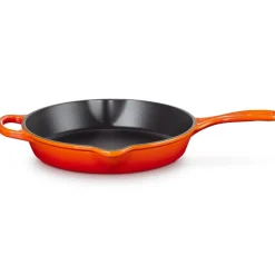 Le Creuset Koekenpan Ronde Hoge Skillet Oranjerood 26 cm Discount