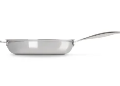Le Creuset Koekenpan RVS Plus Met Extra Handvat 28 cm Hot