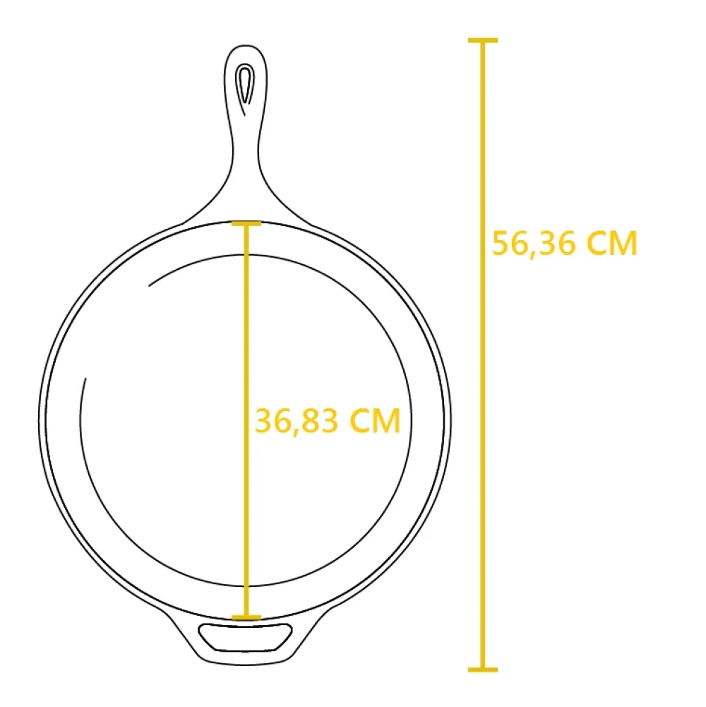 Lodge Koekenpan Logic L14SK3 ø38 cm Discount