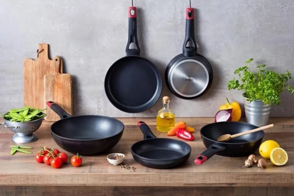 Pyrex Koekenpan Optima Zwart 28 cm Outlet