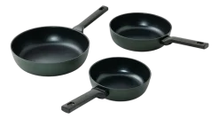 Koekenpan Sambonet Titan Pro Green Double Induction Deep 24 cm