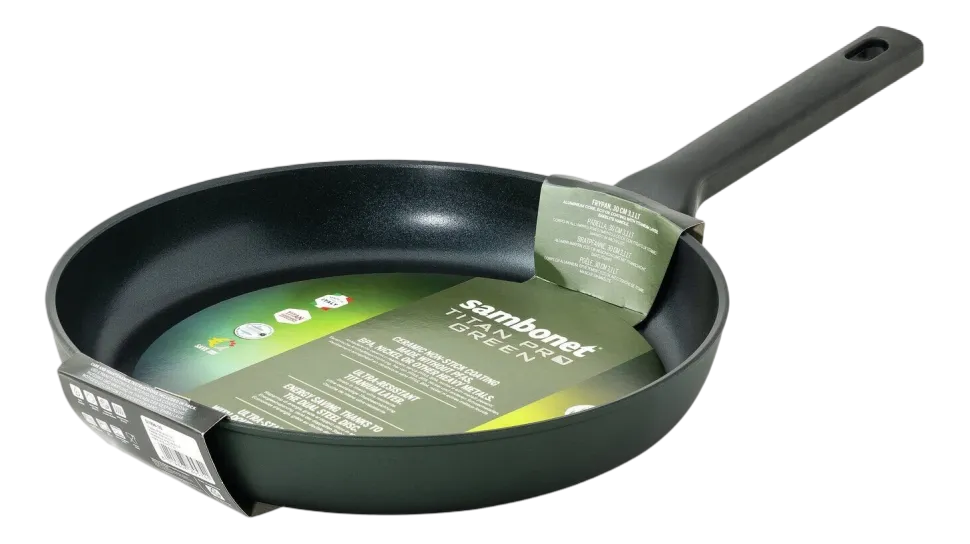 Koekenpan Sambonet Titan Pro Green Double Induction Handle 28 cm