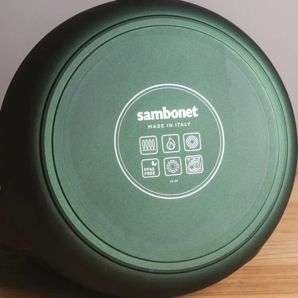 Sambonet Koekenpan Titan Pro Green Double Induction Deep 20 cm New