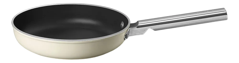 Smeg Koekenpan 50's Style Crème 24 cm
