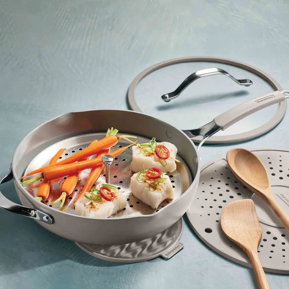 Koekenpan Tramontina All-In-One Plus Beige 30 cm