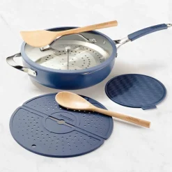 Tramontina Koekenpan All-In-One Plus Blauw 30 cm