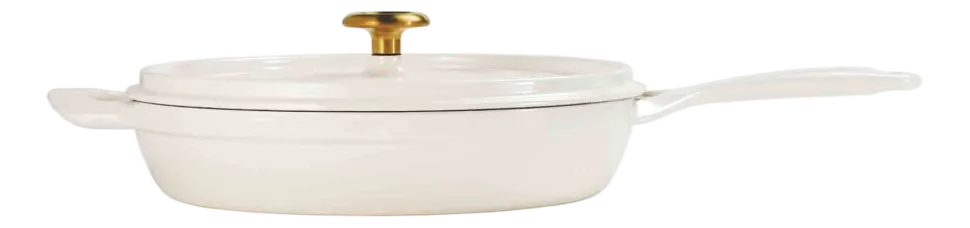Koekenpan Tramontina Met Deksel Beige 30 cm