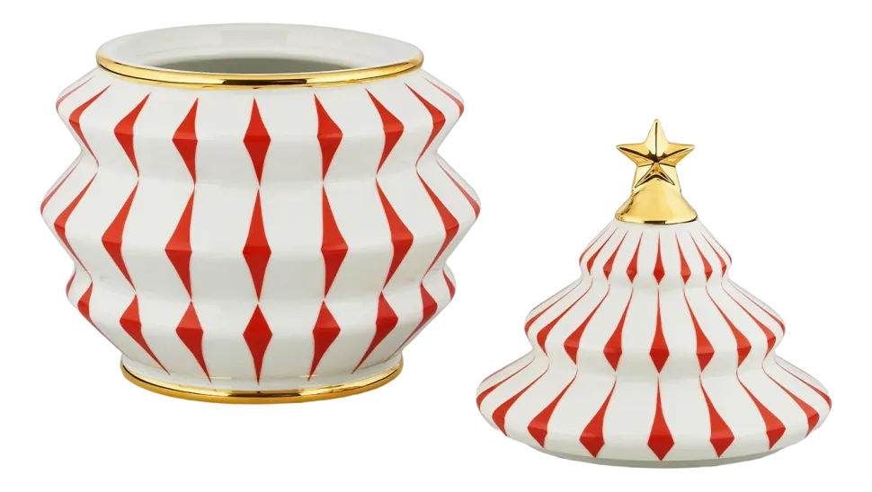Koektrommel Alessi Delight Biscuit Jar