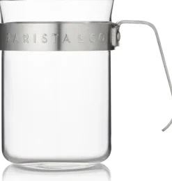 Koffiebeker Barista & Co Zilver (2-Delig)