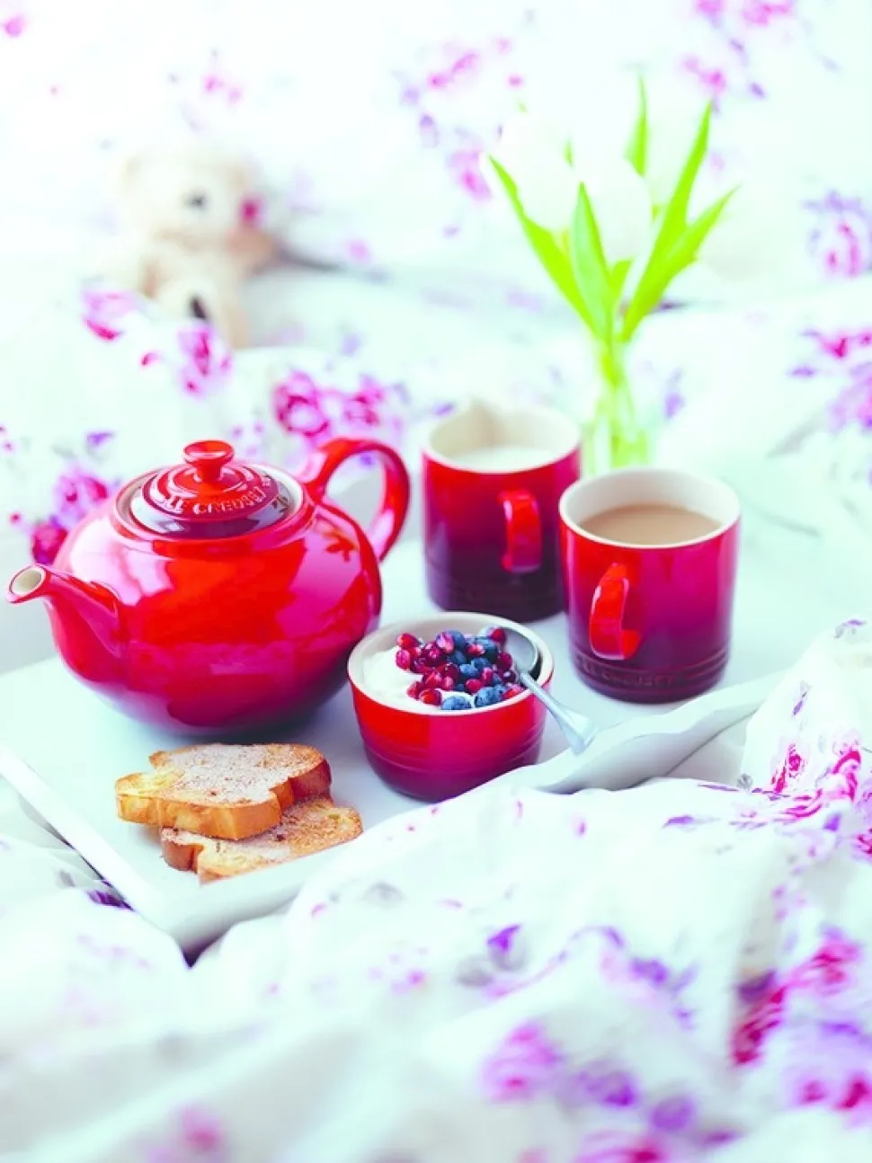 Koffiebeker Le Creuset Kersenrood 200ml (6-Delig)