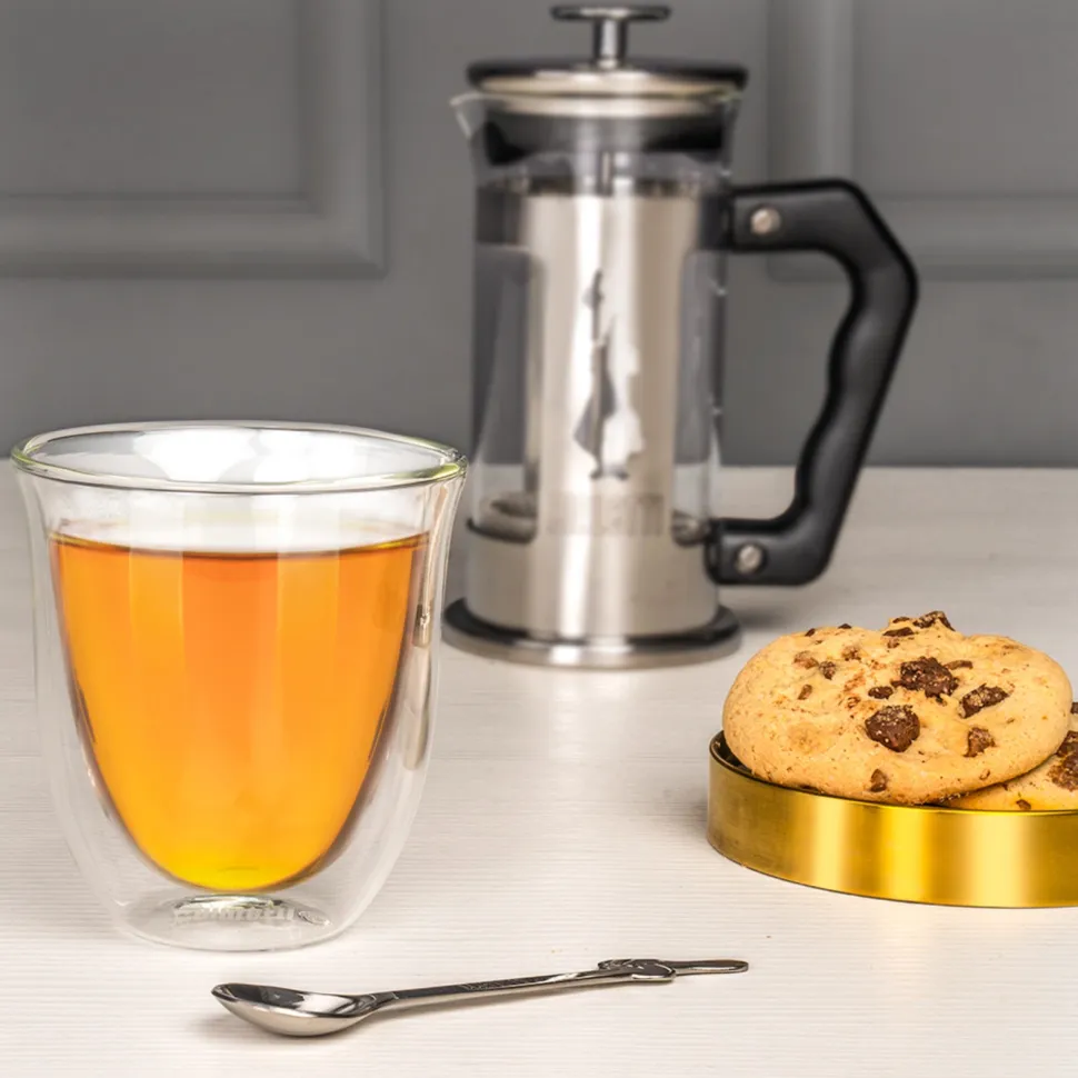 Koffie- en Theeglas Bialetti Firenze 200 ml (Set van 2)